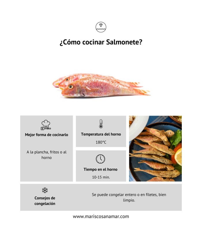 ¿Cómo cocinar salmonetes? La mejor forma de cocinar el pescado ¿Cómo congelar salmonetes?