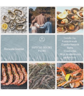 Comprar Mariscada Día del Padre| Marisco a domicilio | Envío 24 h