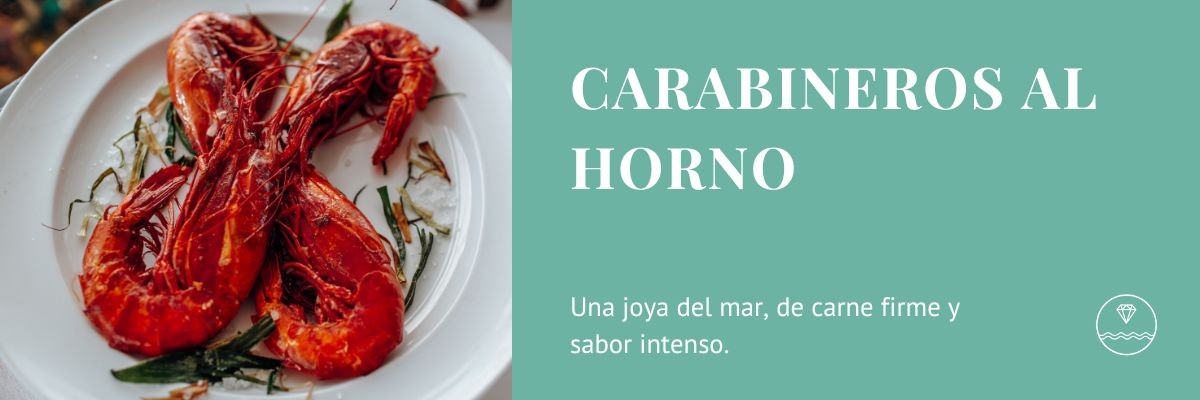 Carabineros al horno