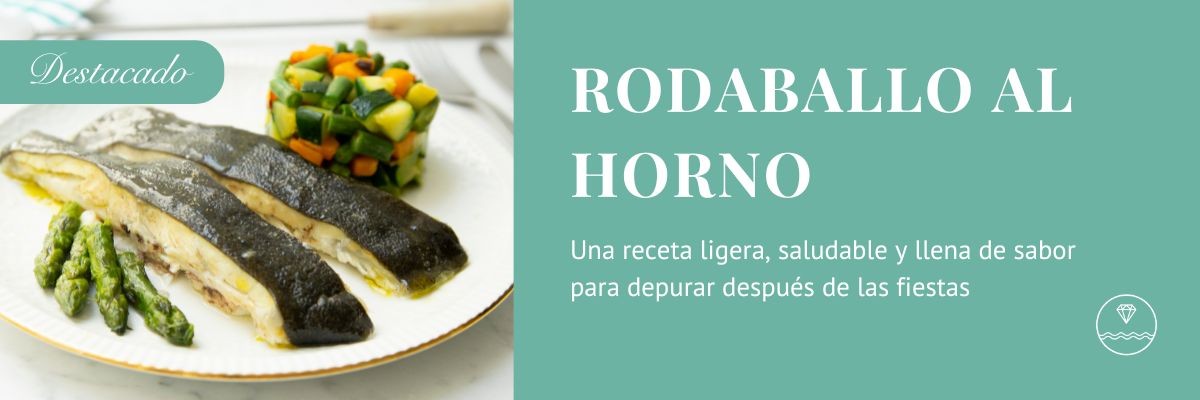 Rodaballo al horno