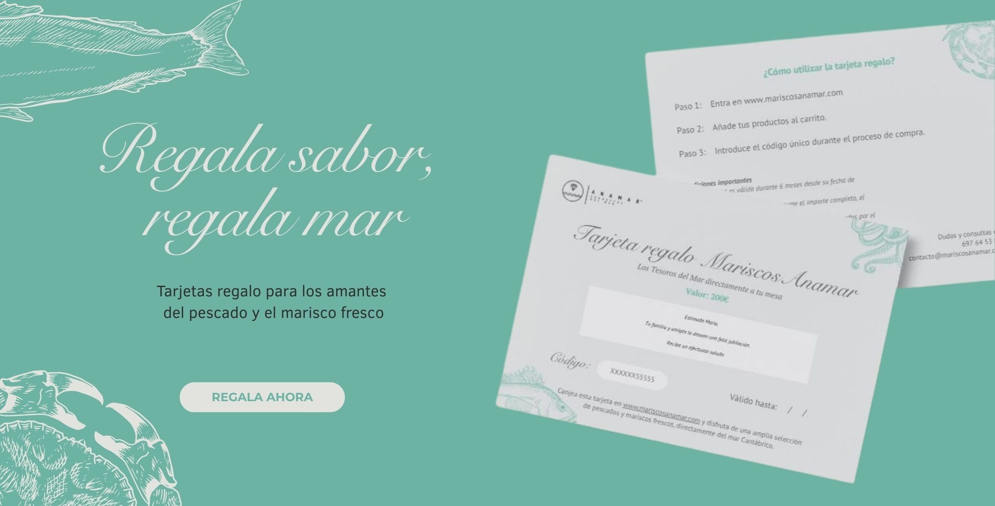 Tarjetas regalo